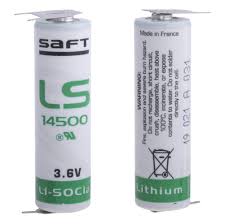 Батарея литиевая SAFT LS 14500 3PF AA