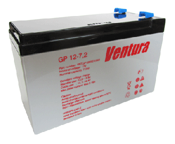 Аккумулятор Ventura GP 12-7,2